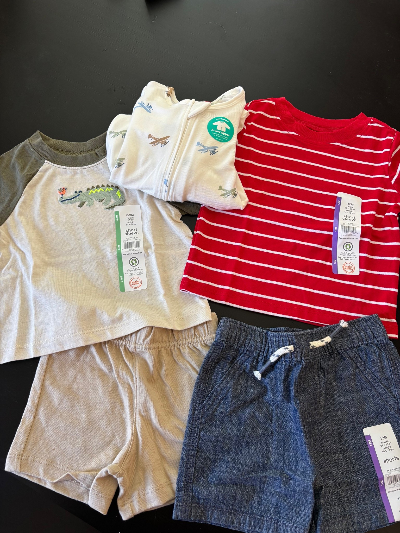 Walmart baby boy clothes for the win!! 👶🏻💙 Love these short & tee sets!! 

#LTKootd #LTKmomlife #LTKSaleAlert