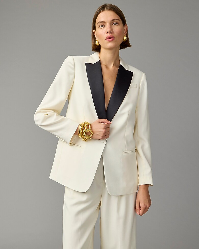 Collection tuxedo blazer in Italian wool | J. Crew US