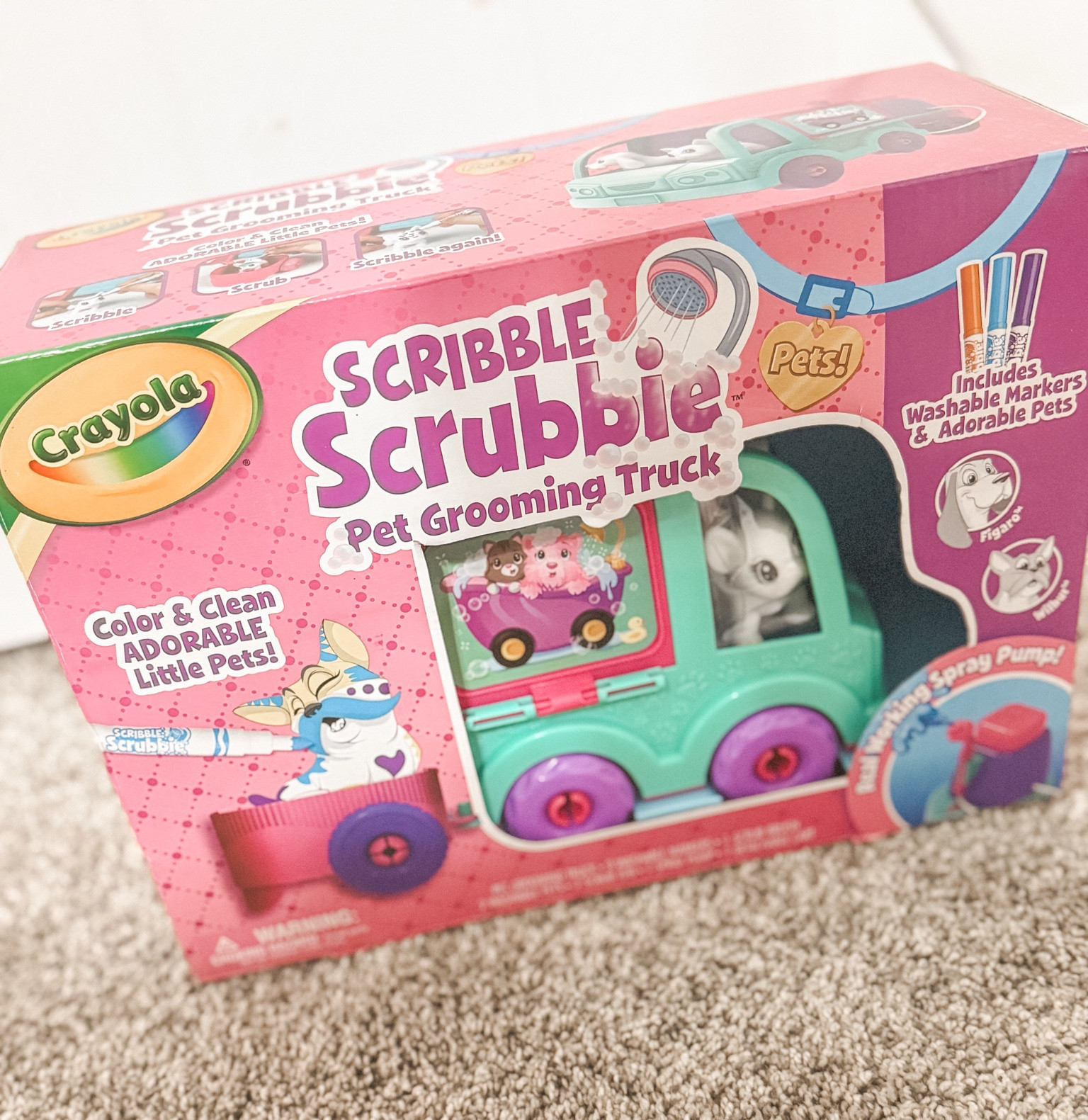 I’ve been saving this for a snowy day, but I think it’s so cute and makes such a great gift idea! 

The pets can be colored, washed and colored over again. The grooming truck comes with real working sprayers to wash the pets off & I know Lain is going to love this one! 

#LTKGiftGuide #LTKHoliday #LTKKids