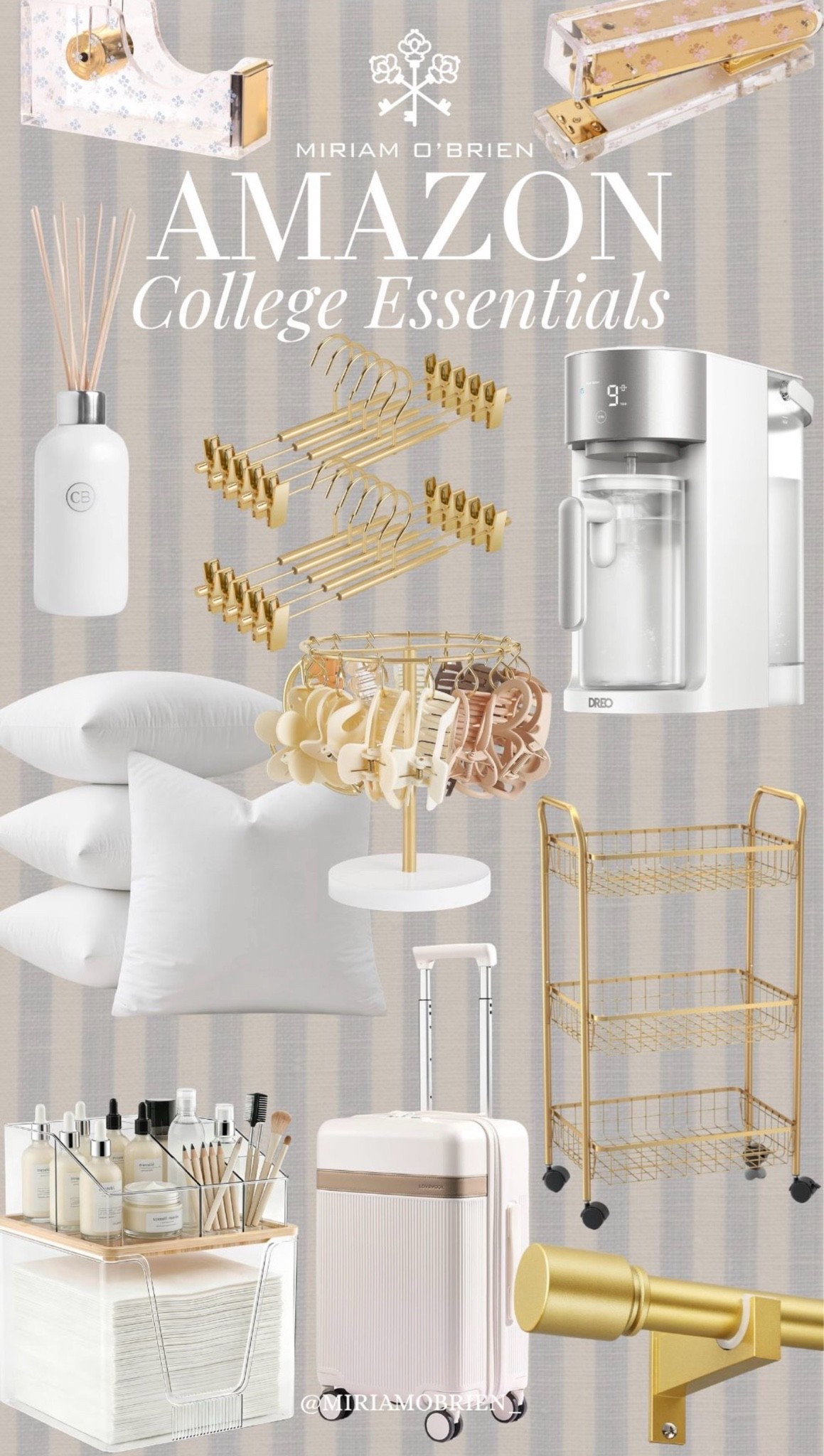 Dorm essentials ￼
Follow me @miriamobrien on IG and TikTok 

#dorms #College ￼

#LTKSeasonal #LTKOver40 #LTKHome