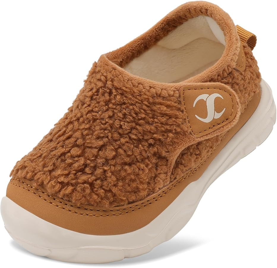 Scurtain Toddler Slippers for Girls Boys Barefoot Shoes Kids Slippers Sneakers Cute Warm House Sl... | Amazon (US)