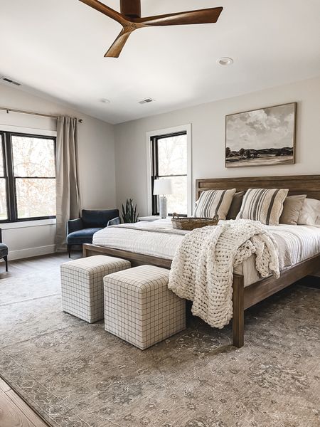 These furniture pieces make this primary bedroom feel like a true retreat. Cozy is the name of the game!

#LTKhome #LTKfamily #LTKSeasonal