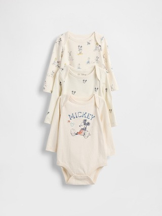 Gap × Disney Baby Organic Cotton Bodysuit (3-Pack) | Gap (US)