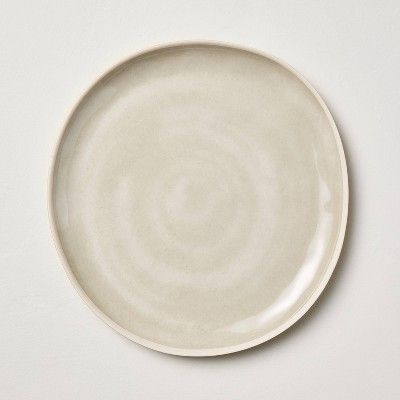 11" Tonal Melamine Dinner Plate Natural/Cream - Hearth & Hand™ with Magnolia | Target
