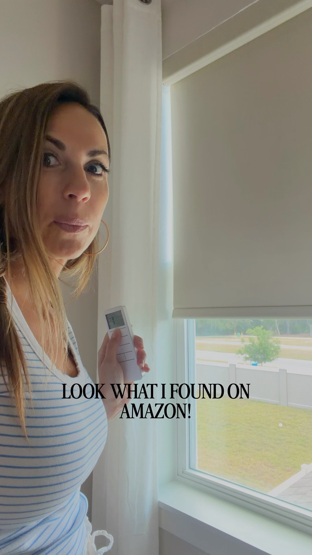 These custom motorized shades are in a fabric beige color (and come in other colors too 🙌) so they’re easy to match with any space 🤍

They’re 100% blackout and can be connected to Amazon Alexa or Google Assistant for the easiest morning routine

Rechargeable (no hard wiring!) and such an easy smart home upgrade that instantly elevates your space

⸻

#ltkhome #ltkfinds #amazonhome #smarthome #homeupgrade

#LTKHome