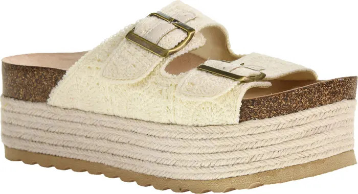 Dirty Laundry Pretends Espadrille Platform Slide Sandal (Women) | Nordstrom | Nordstrom