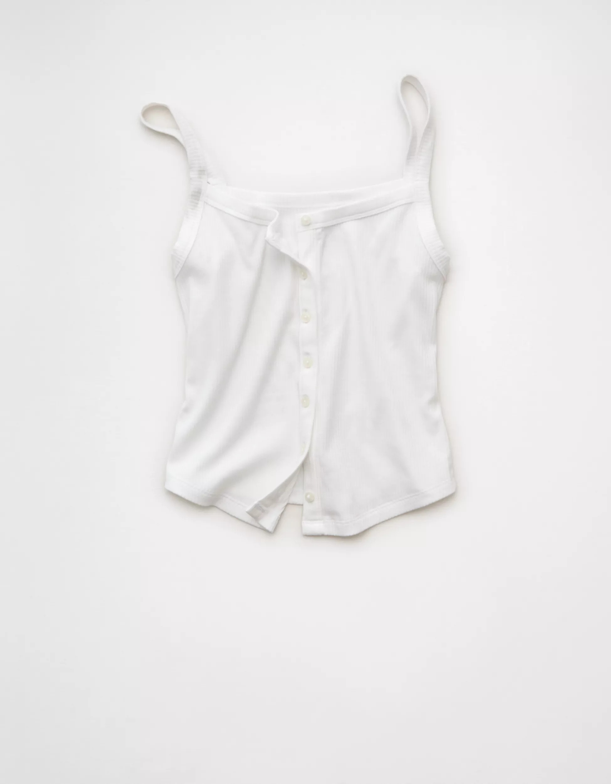 AE Button-Up Tank Top | American Eagle Outfitters (US & CA)