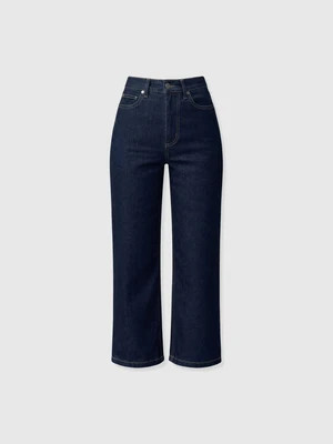 Rylie Crop Jean - Indigo | Saint + Sofia (US)