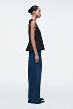 PEPLUM SCUBA TANK TOP | COS (US)