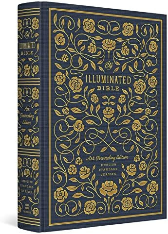 ESV Illuminated Bible, Art Journaling Edition (Cloth over Board, Navy) | Amazon (US)