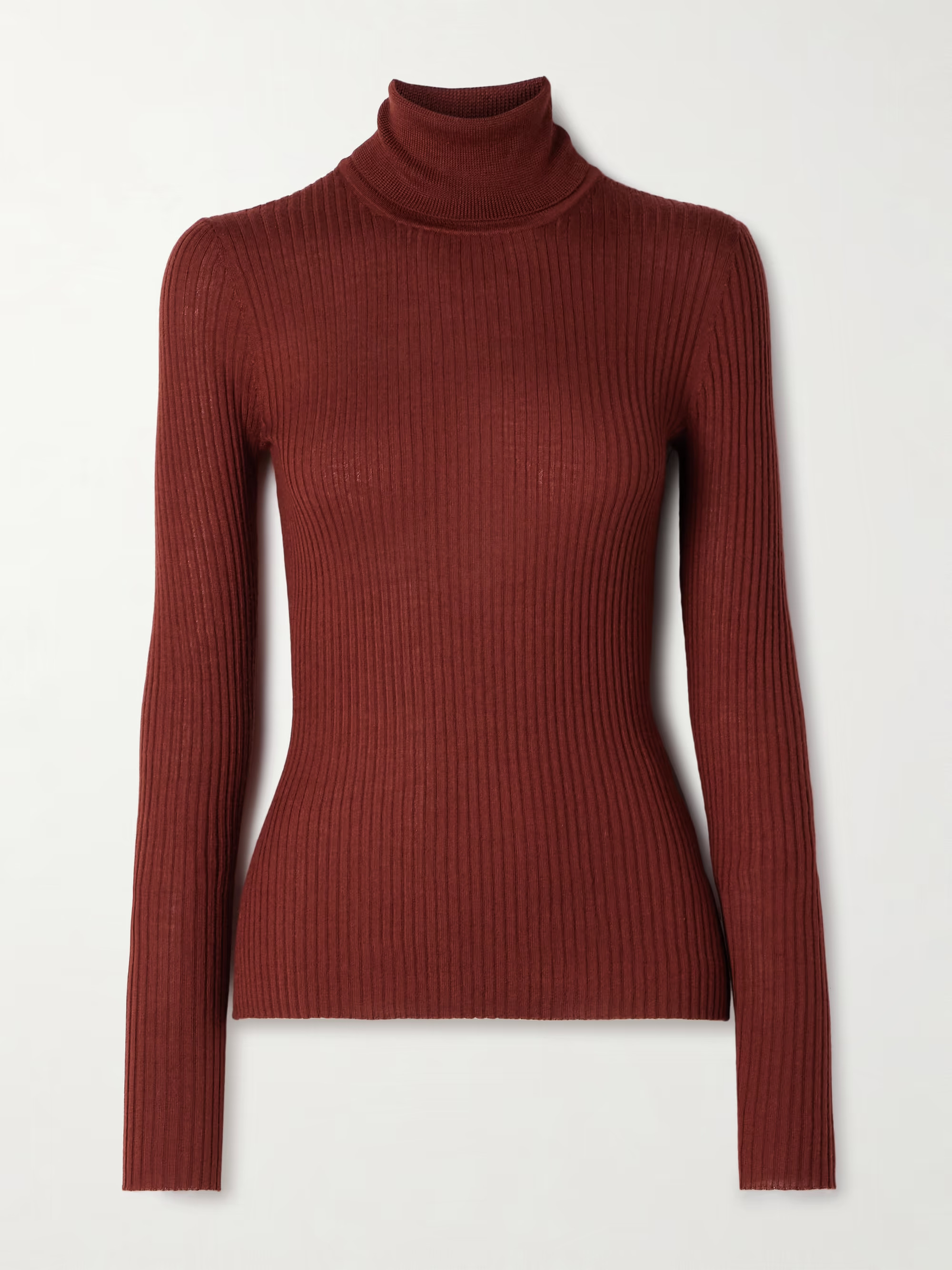 Peppe ribbed cashmere and silk-blend turtleneck sweater | NET-A-PORTER APAC