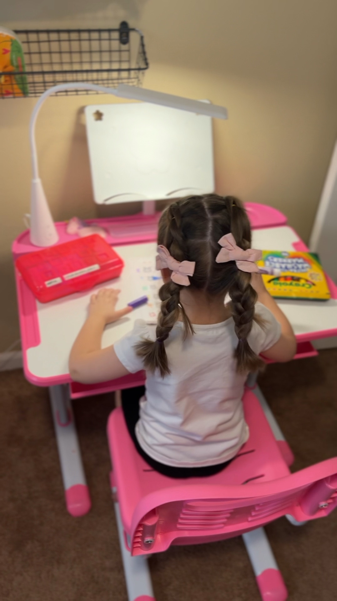 Wrapping up our preschool prep curriculum and diving into some fun new options to see what our girls love most! Today, we’re busy with crafts and exploring our Reading the Alphabet curriculum. They’re absolutely loving it, and I can’t express enough how much their new desks have transformed our learning time. It’s amazing to see how much more engaged they are with their crafts and lessons! 🎨📚✨ #HomeschoolJourney #PreschoolPrep #CraftTime #ReadingTheAlphabet #LearningThroughPlay

#LTKVideo #LTKKids #LTKBacktoSchool