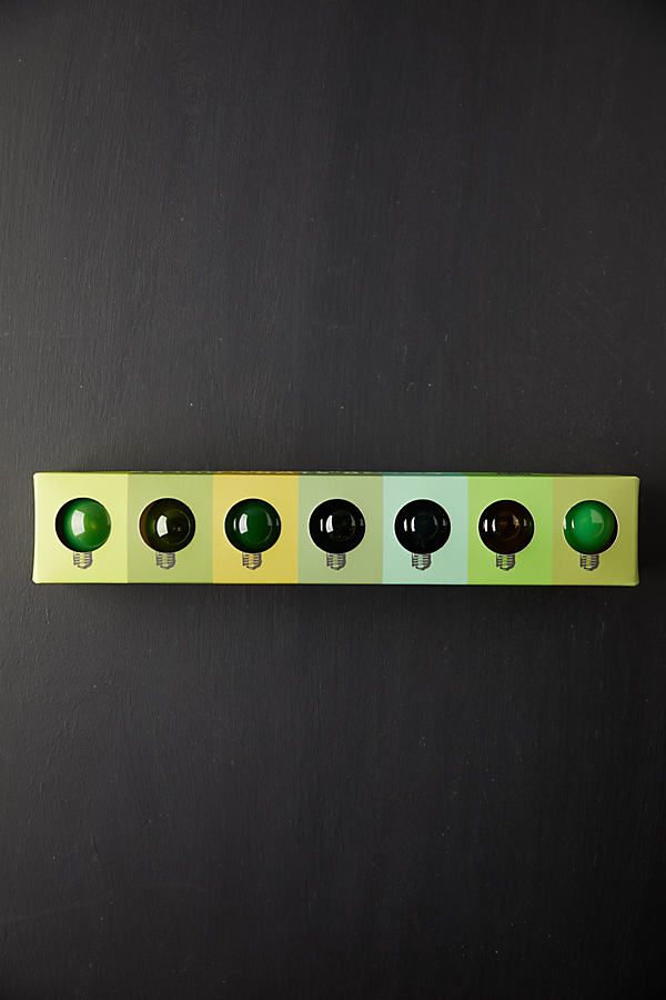 Stargazer Garden Lights Color Story Bulbs, Set of 7 Bulbs By Terrain in Green | Anthropologie (US)