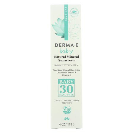 Derma E, Sun Defense Mineral Sunscreen, SPF 30, 4 oz (113 g) | Walmart (US)