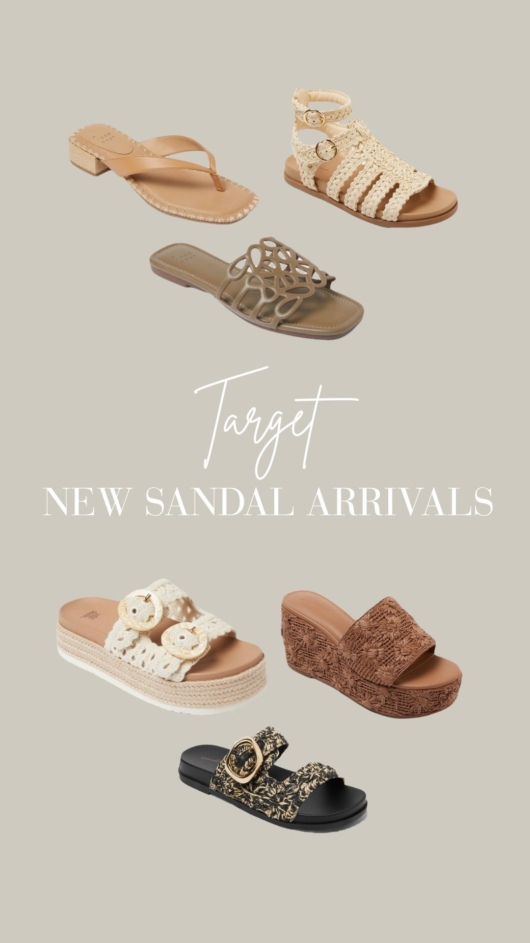 Target sandals— can’t beat these prices! 👏🏻

#LTKootd #LTKgrwm #LTKSaleAlert