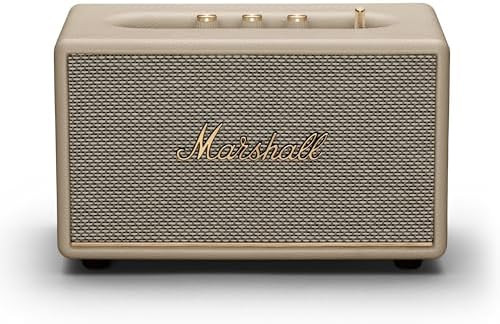Marshall Acton III Bluetooth Home Speaker - Cream | Amazon (US)