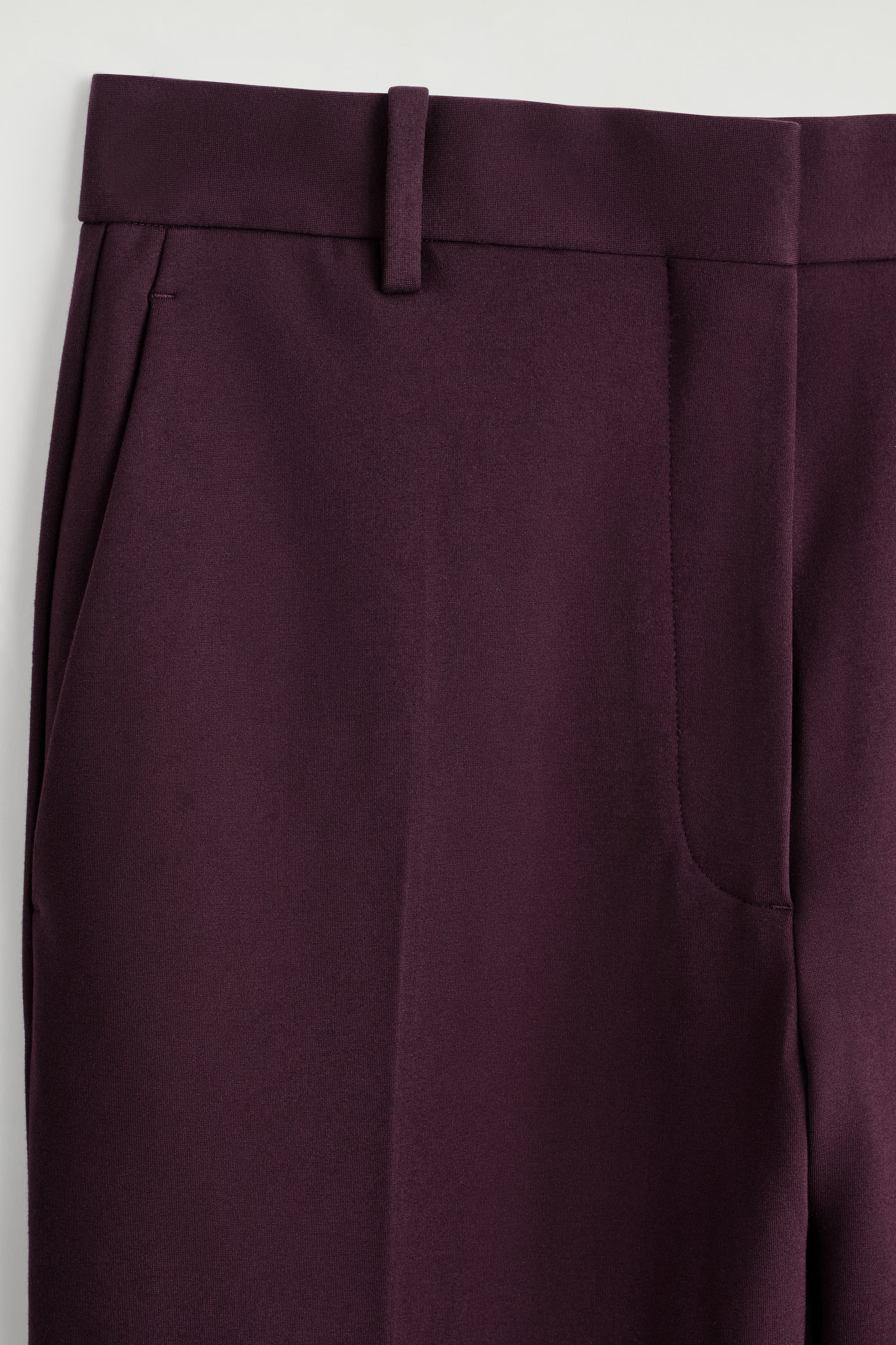 MILANO STRAIGHT-LEG TROUSERS - BURGUNDY | COS GB | COS UK