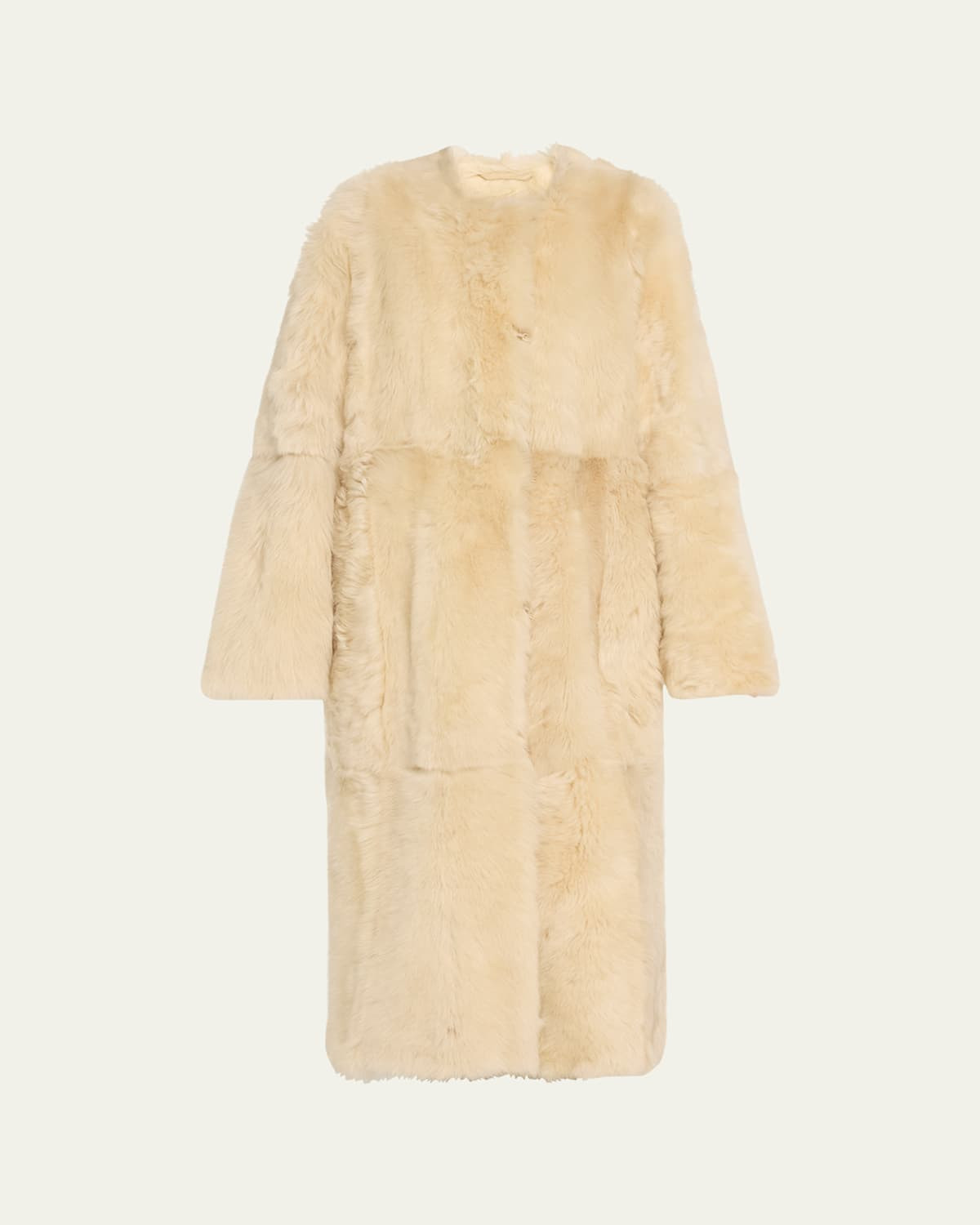 Silky Shearling Coat | Bergdorf Goodman