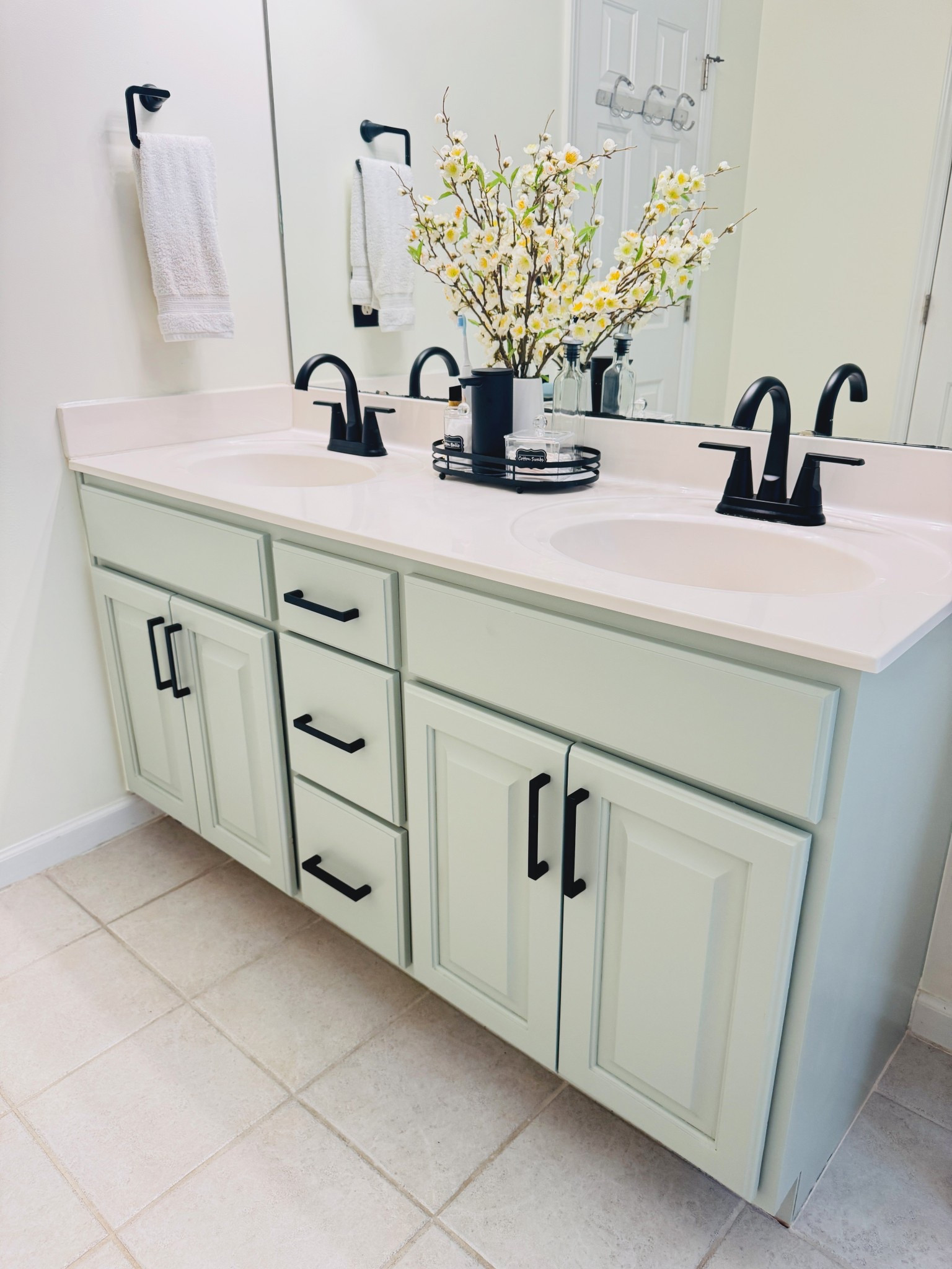 Just finished updating our primary bathroom and we are in love 😍 

#LTKFamily #LTKHome #LTKFindsUnder100