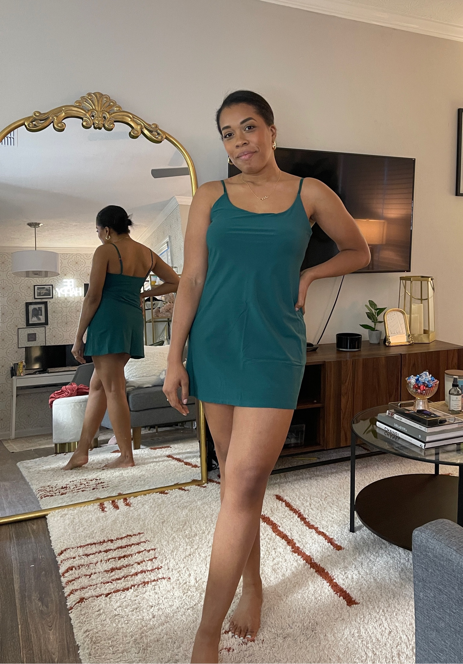 Abercrombie traveler exercise dress.

#LTKSeasonal #LTKfit #LTKunder100