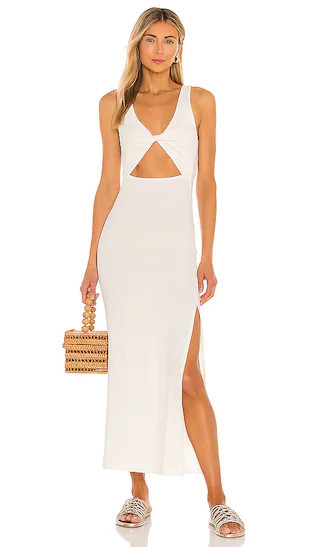 Nico Dress in Cream | White Resort Dress | White Spring Dress | Beach Cover Up Swim Cover Up  | Revolve Clothing (Global)