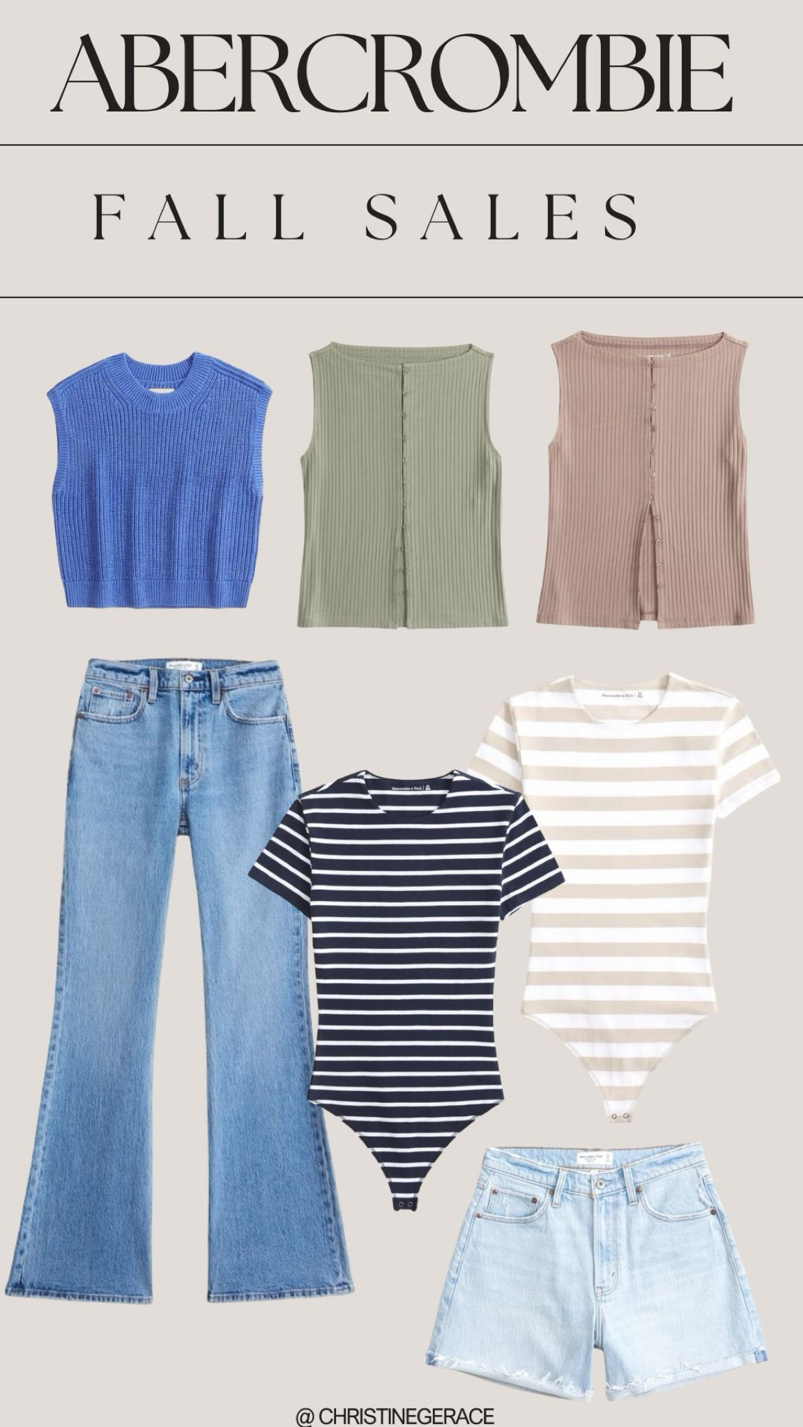 Abercrombie fall sales ! 

Jeans, fall outfit, sweater, bodysuit, fall sales, Abercrombie, christinegerace 

#LTKStyleTip #LTKFallSale #LTKFindsUnder50