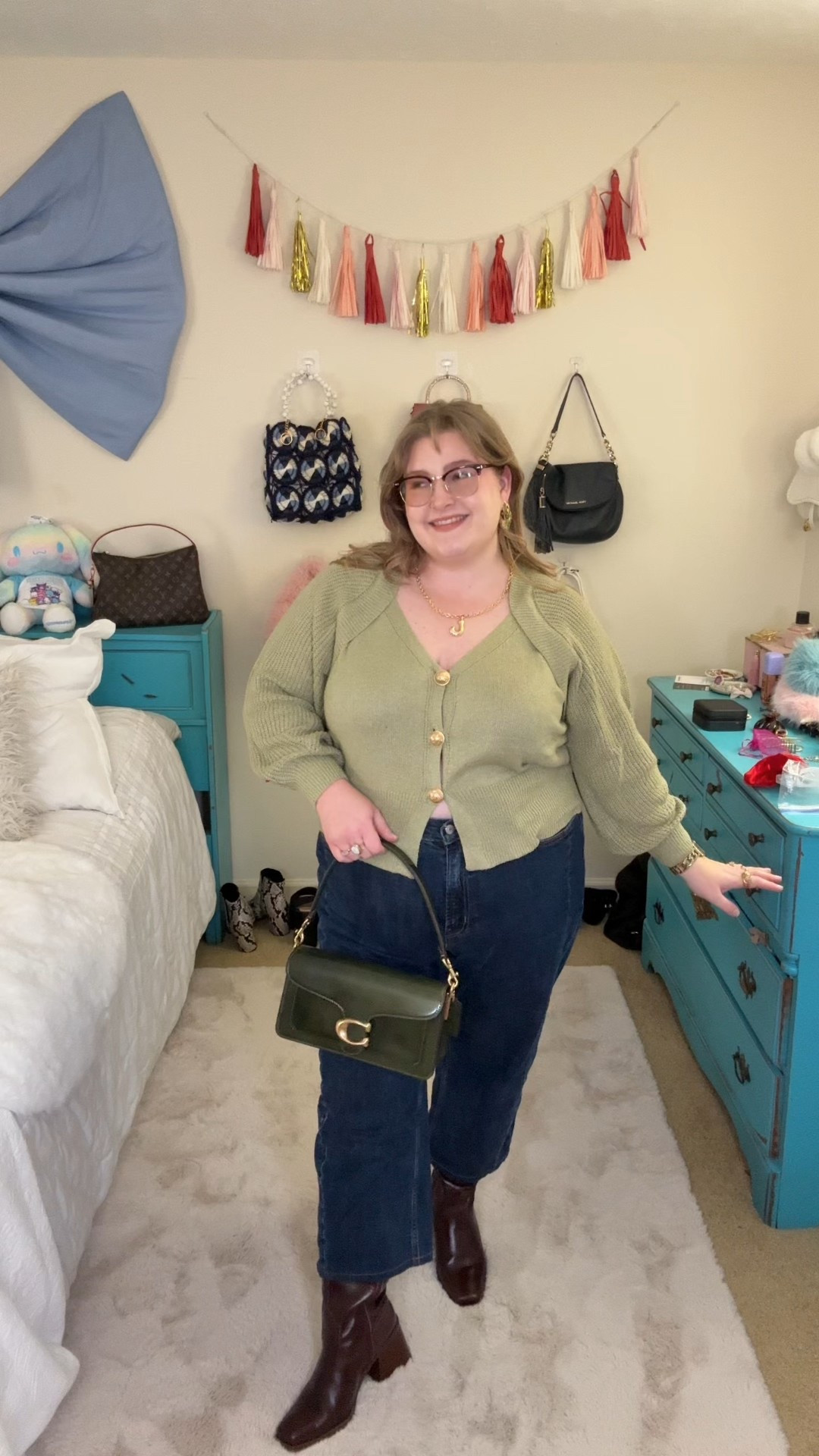 Today’s elevated casual plus size OOTD • I love barrel jeans and boots for a cute and elevated way to style a casual outfit!

✨ size 16 wearing 2x in the sweater, 16 in my fave barrel jeans, and 9 wide calf in the gorgeous boots! 

#LTKPlusSize #LTKootd #LTKMidsize