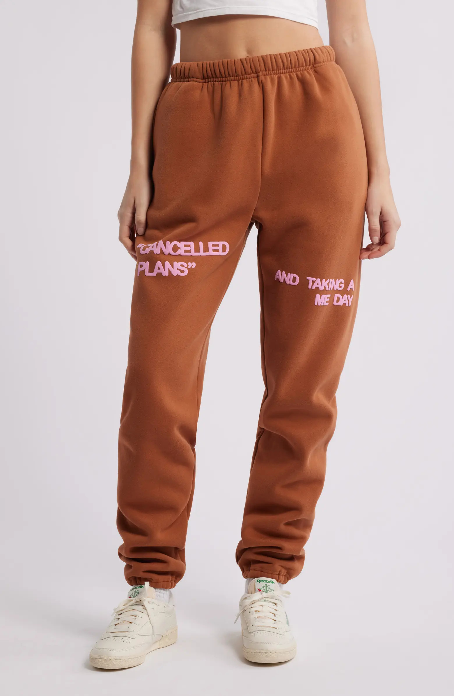Me Day Fleece Graphic Joggers | Nordstrom