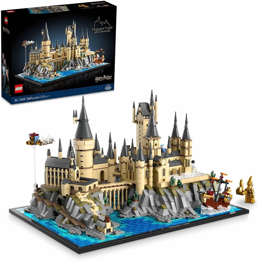 LEGO Harry Potter Hogwarts Castle and Grounds 76419 Building Set, Gift Idea for Adults, Buildable... | Amazon (CA)