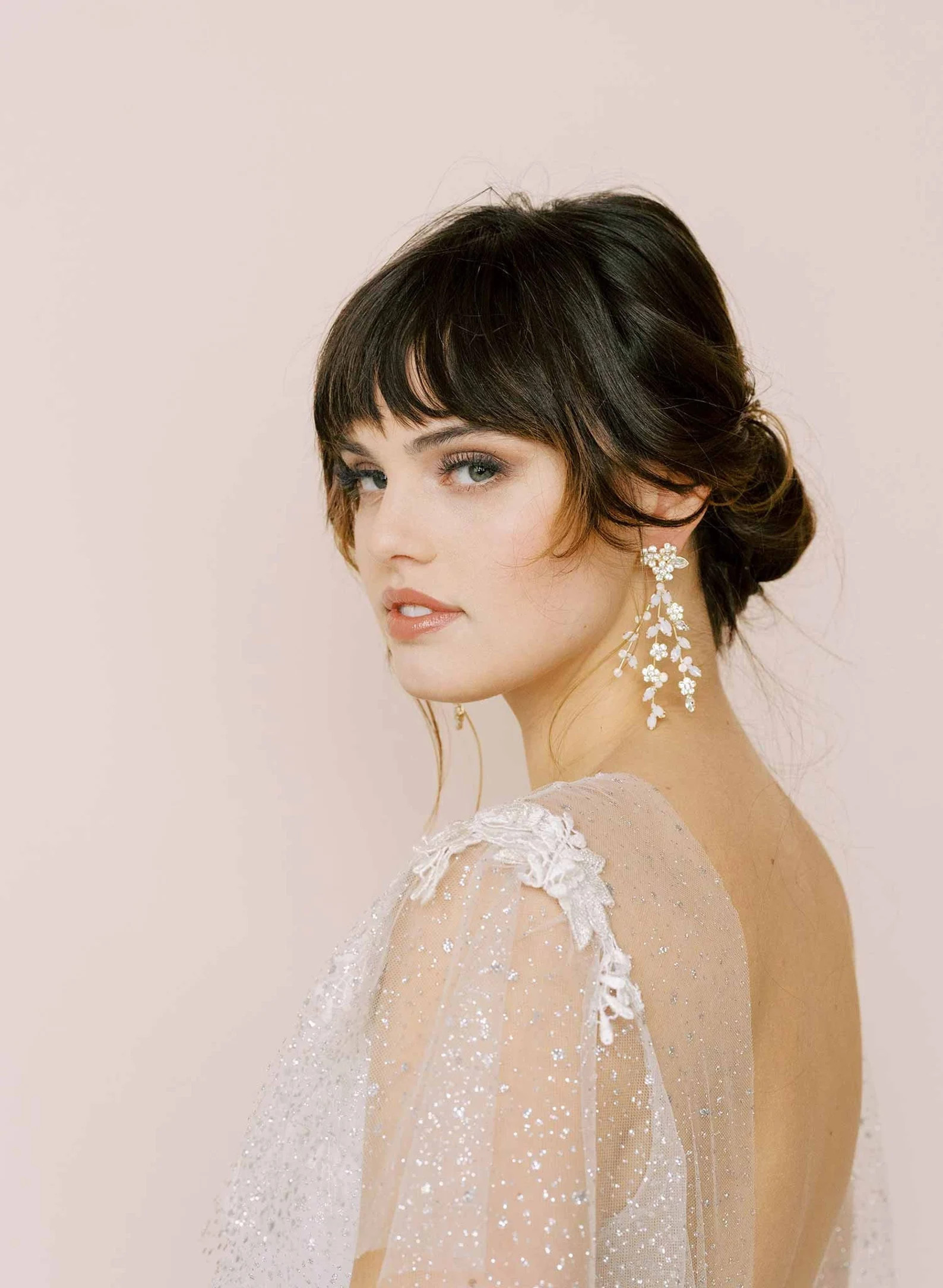 Crystal Bridal Chandelier Earrings Triple Strand Crystal Chandelier Earrings Style 2146 - Etsy | Etsy (US)