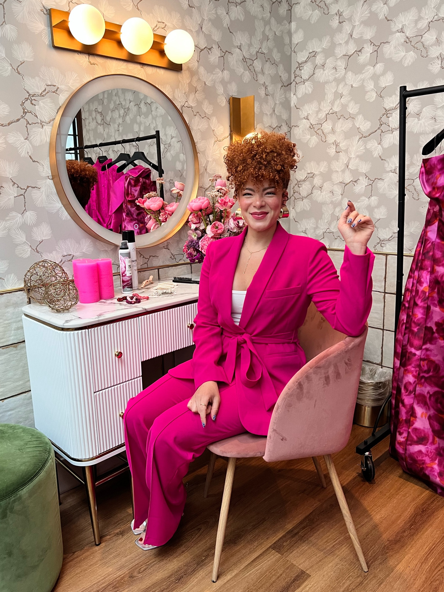 A Barbie pink pantsuit ideal for work or a night out! 💖 #pinkoutfit

#LTKxNSale #LTKworkwear #LTKFind