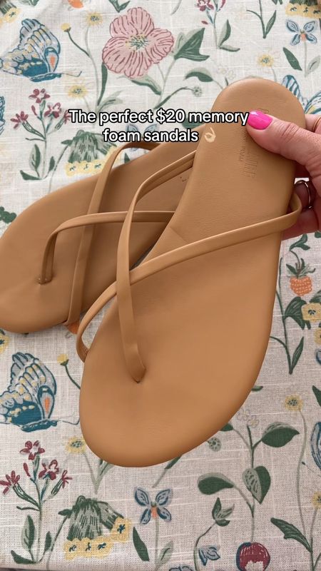 Perfect summer sandals! True to size 

#LTKFindsUnder100 #LTKShoeCrush #LTKFindsUnder50