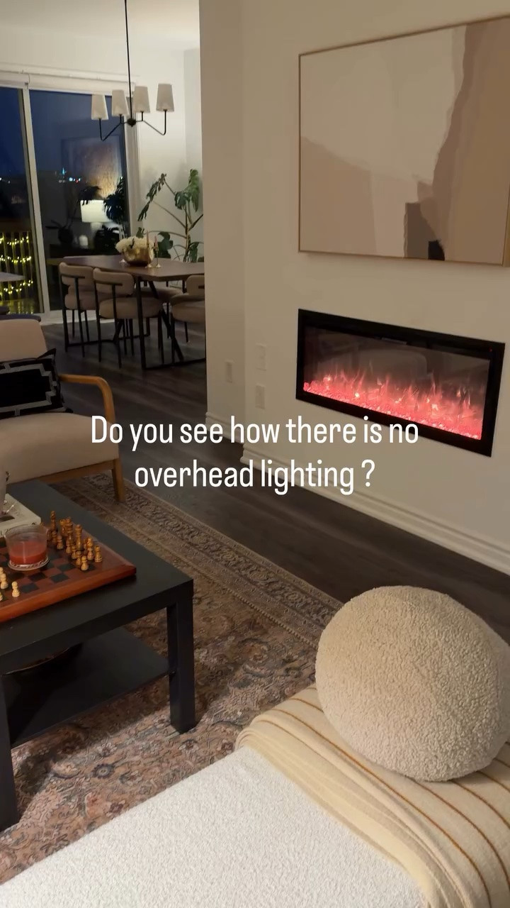 Your home is not a hospital! Soft lighting instantly brings warmth and coziness to any space . 🕯️

Comment lamp to have all my lighting links sent directly to your inbox. 

#everydayaesthetic
#homedecor #girlaesthetic #modeststyle#cozyinteriors