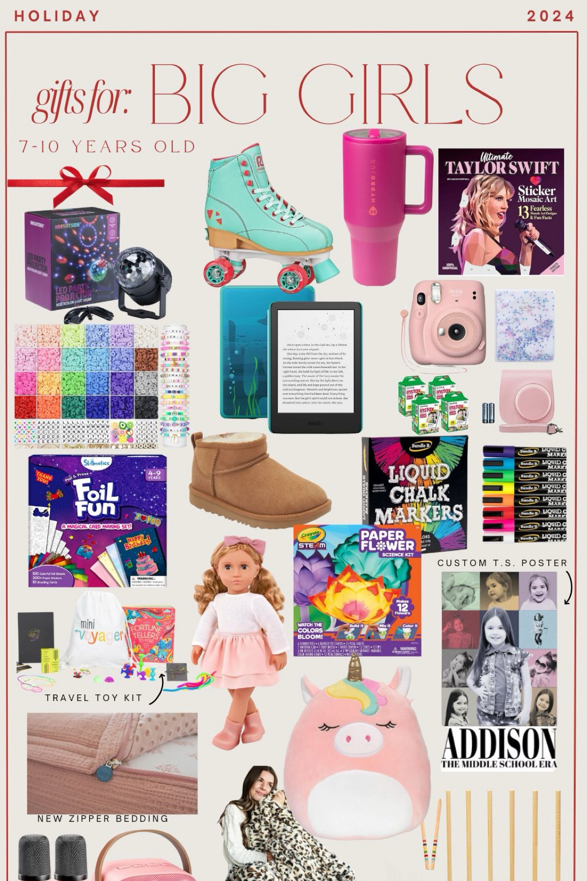 Gift ideas for girls 7-10 years old. 
Find all links on www.navygrace.com

#LTKCyberWeek #LTKHoliday #LTKGiftGuide