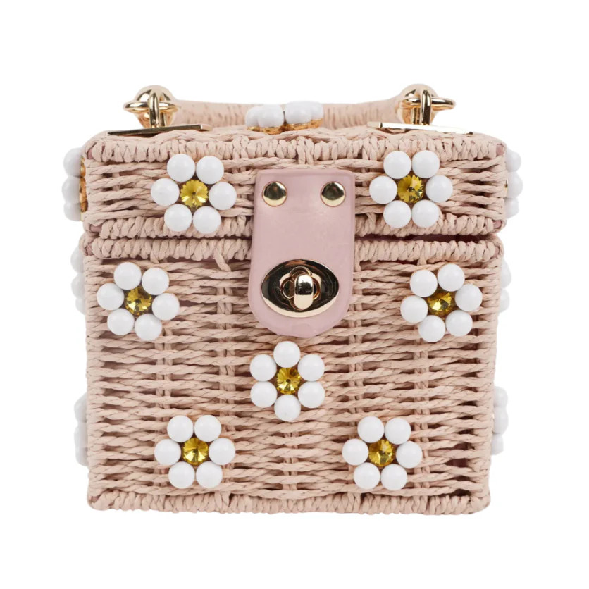 Jenna Lee Mini Daisy Bag- Dreaming in Pink | JoJo Mommy