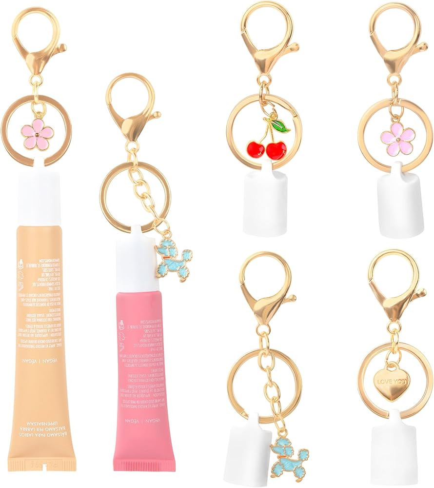 Lip Gloss Keychain for Summer Fridays 0.5 Oz Lip Balm keychain, lip gloss keychain, valentines da... | Amazon (US)