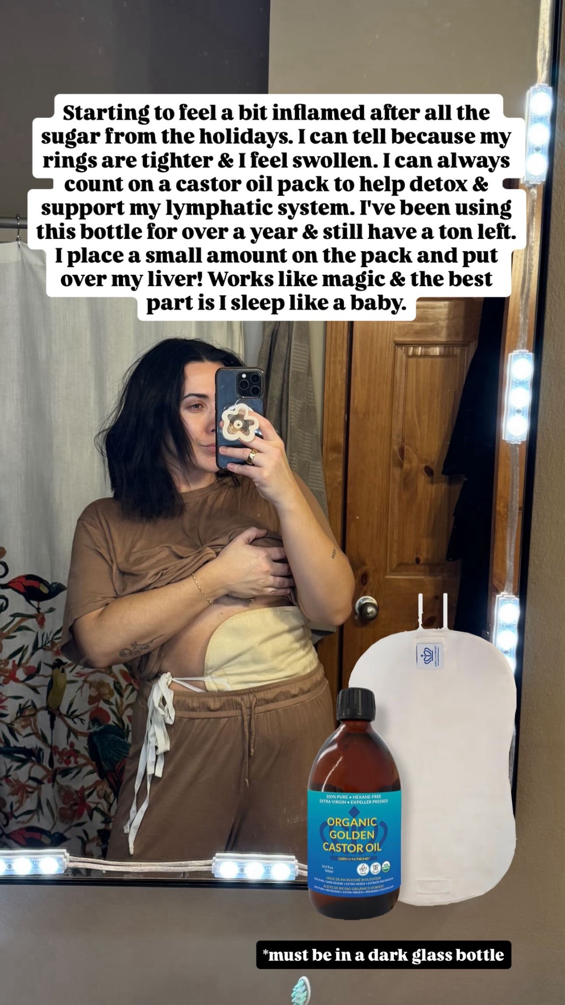 My favorite way to detox the liver, I've used my castor oil pack for over a year and have seen amazing benefits 

#LTKselfcare #LTKFindsUnder100 #LTKfitnessgoals