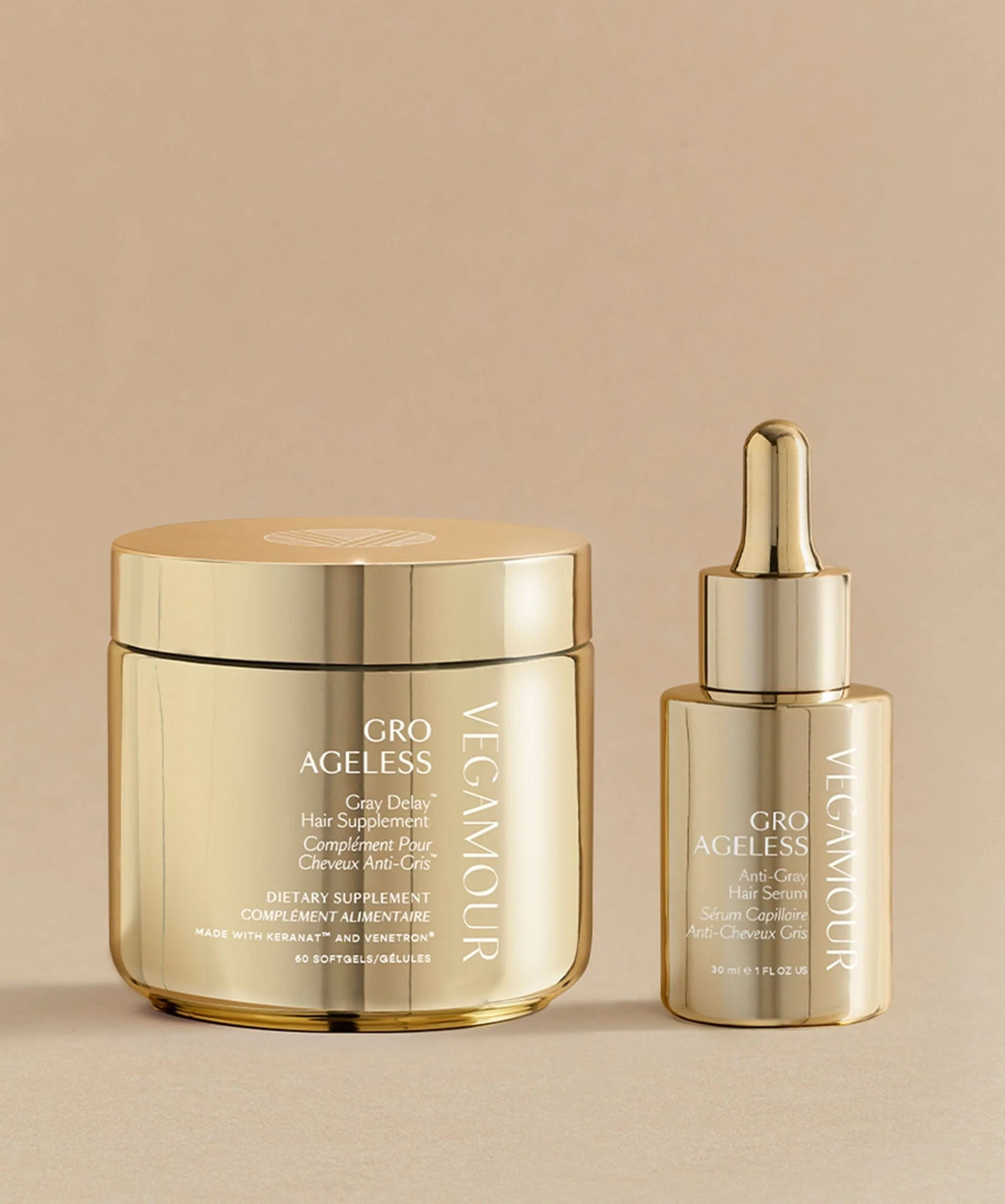 AGELESS Gray Control Duo | Vegamour