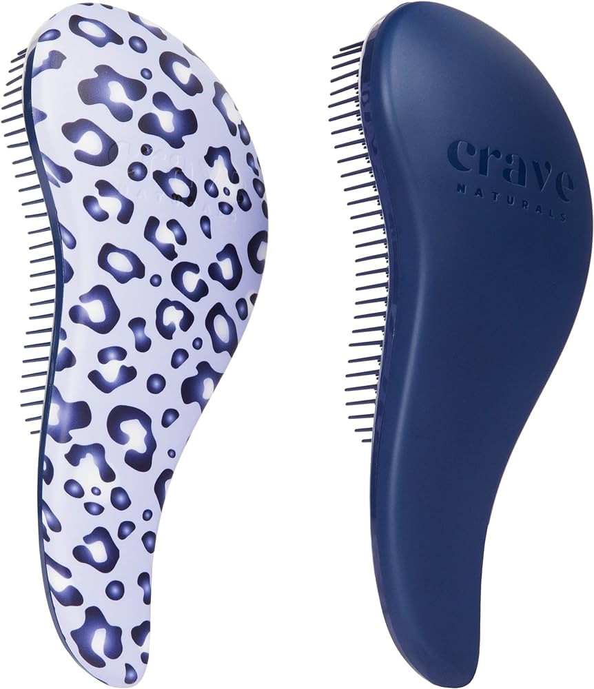 Crave Naturals Glide Thru Detangling Hair Brush for Adults and Kids - Detangler Hairbrush for Cur... | Amazon (US)