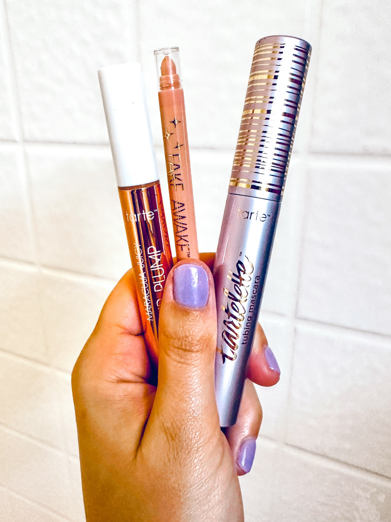 Tarte Trio!!! This lip plump is so soft and really makes my lips plump and feel moist, the eye pencil add a extra pop of brightness to my eyes- making them standout to others,  and the tubing mascara add length and color to my lashes! 

Great purchase for all 3! 

#tartecosmetics #tarte #makeup #tartetrio #beautyroutine

#LTKSpringSale #LTKbeauty #LTKstyletip