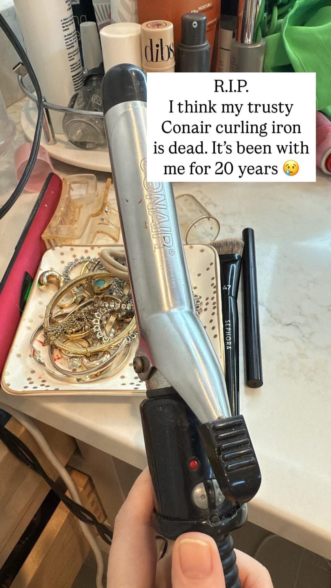 My ride or die curling iron. I use the 1 inch size. A replacement is already in the way  

#LTKBeauty #LTKFindsUnder50 #LTKOver40