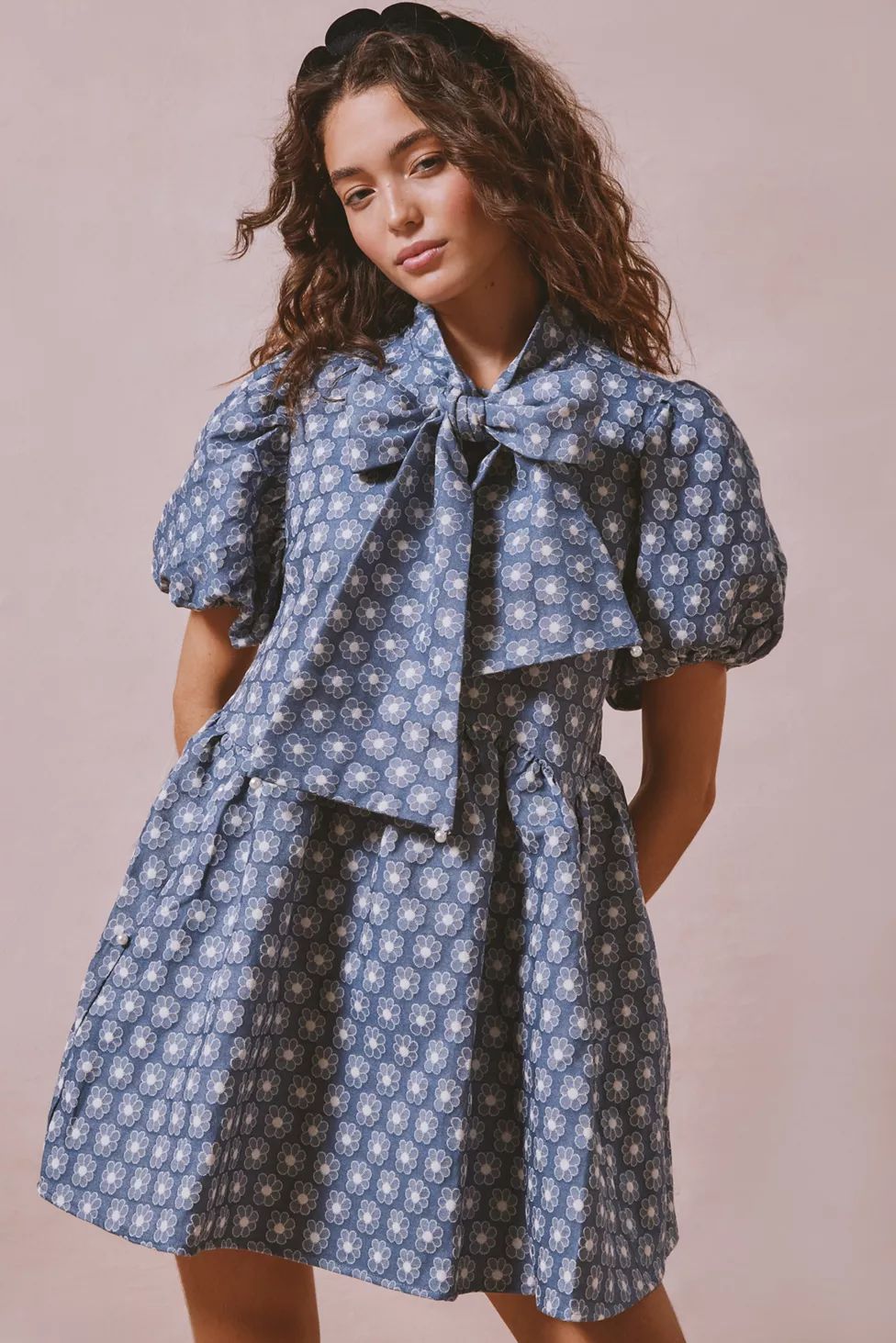 Sister Jane Daisy Denim Mini Dress | Urban Outfitters (US and RoW)