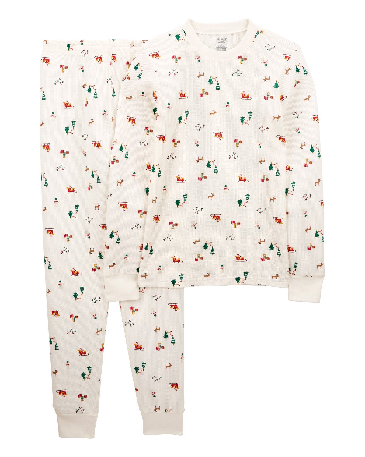 Adult 2-Piece Christmas Thermal Pajamas | Carter's | Carter's Inc