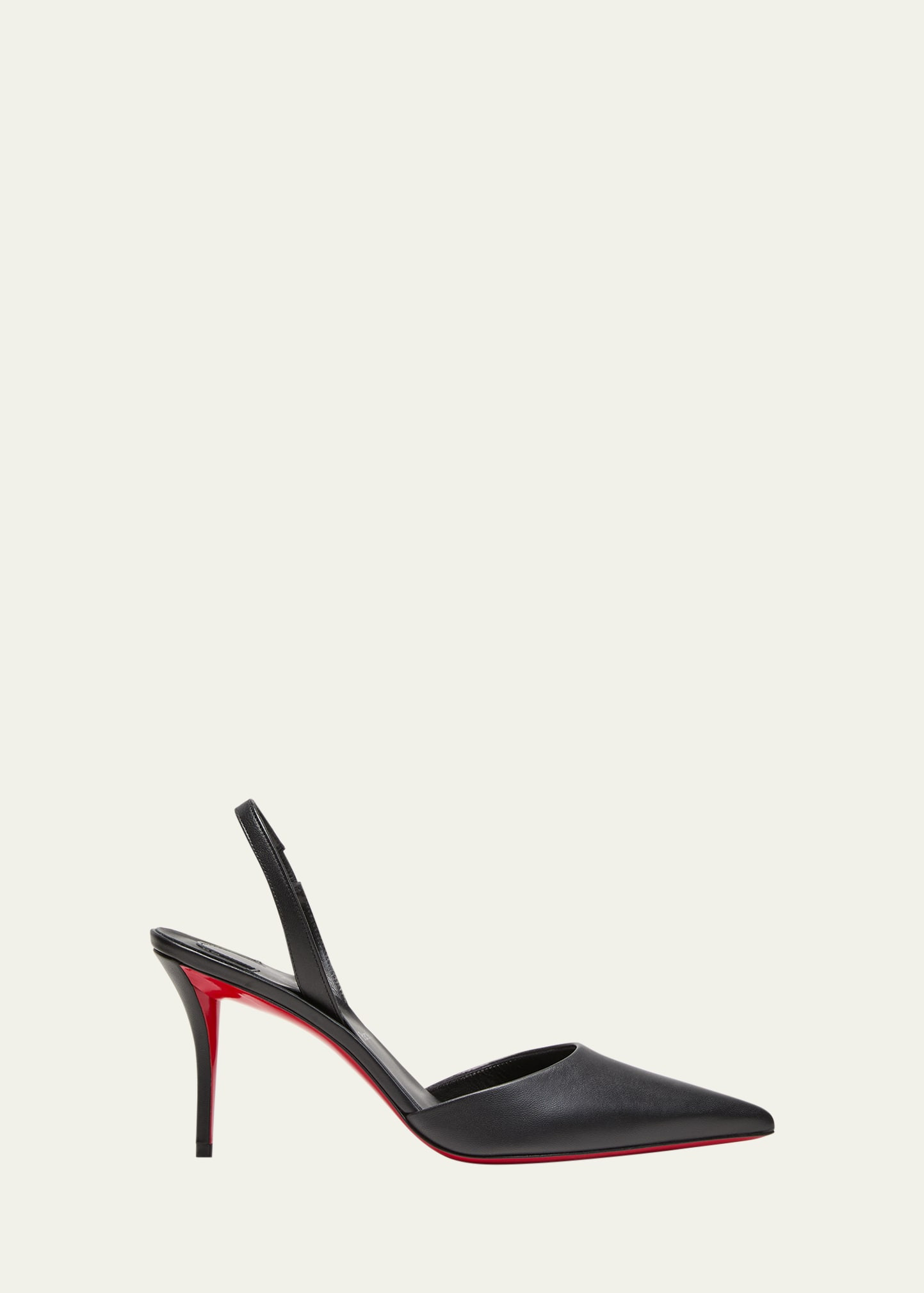 Christian Louboutin Apostropha Leather Slingback Red Sole Pumps | Bergdorf Goodman