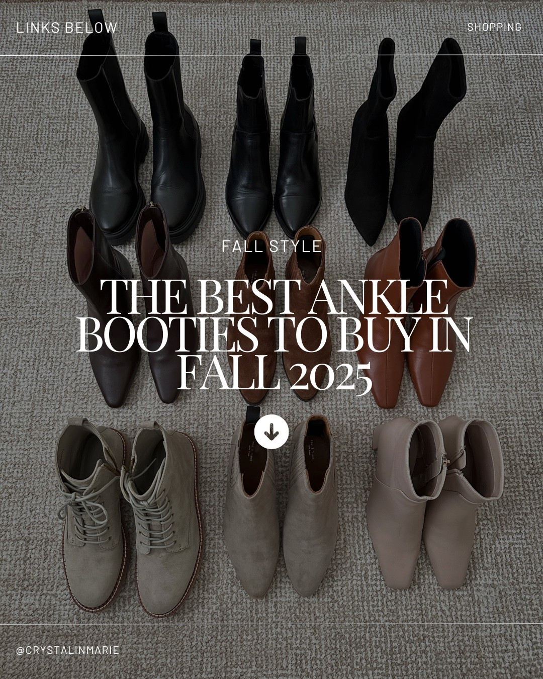 This post isn't about  more, more, more.  It's about the right pair. Tall shaft, sleek instep ankle booties are not only elevated and polished,  they're the most versatile ankle boot - pairing perfectly with all denim styles and maxi skirts and dresses. So for some that might mean buying another pair, but it also means you're one and done. It's not about buying MORE, it's about buying SMARTER. 

#LTKSeasonal #LTKShoeCrush #LTKStyleTip