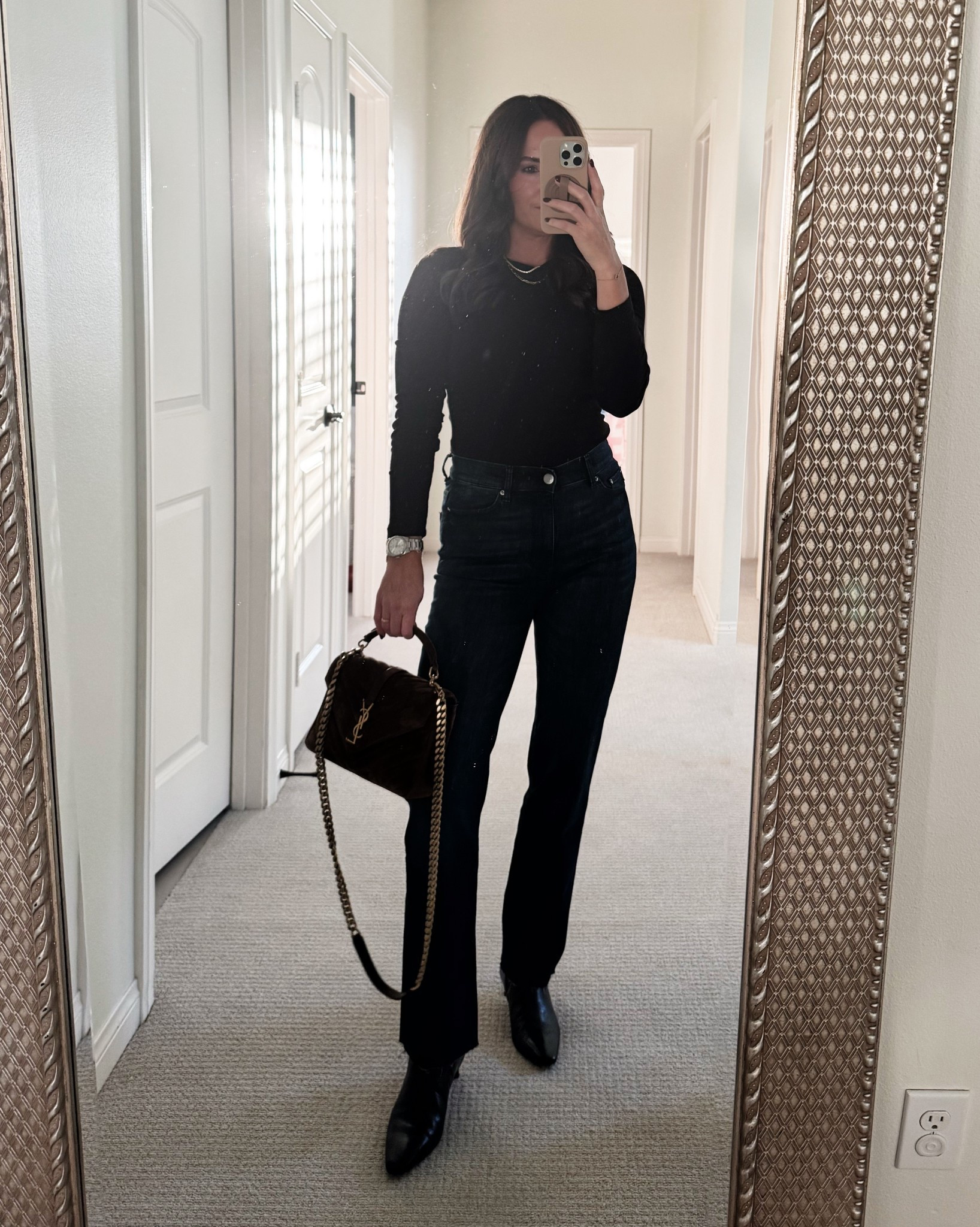 New favorite jeans right here! They run tts and have a lot of stretch. 

#LTKOver40 #LTKSeasonal #LTKStyleTip