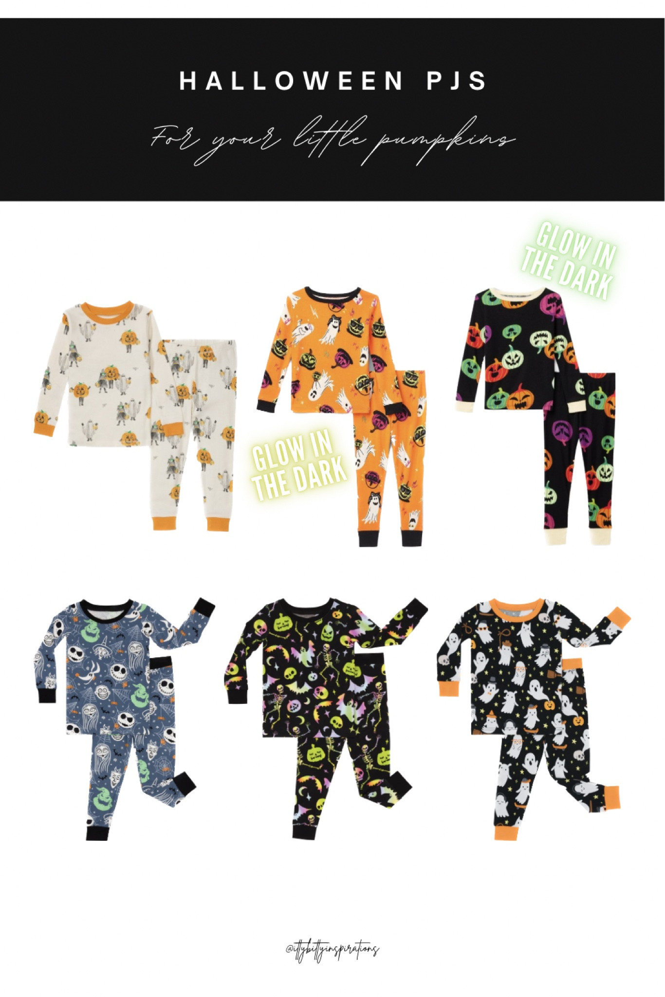 Halloween jams for your little pumpkins! 
#halloweenpjs
#pajamas
#halloween
#glowinthdark

#LTKSeasonal #LTKHalloween #LTKKids