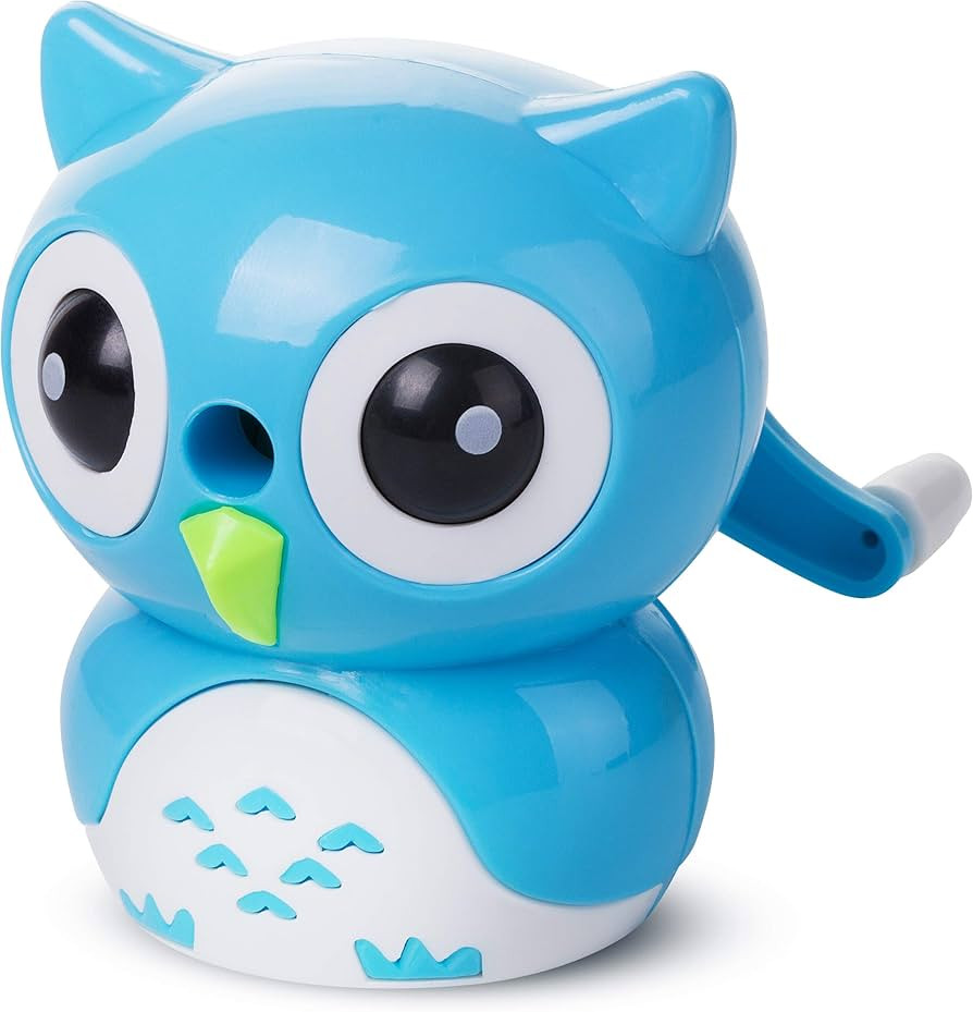 Mr. Pen Owl Shaped Manual Sharpener - Cute & Fun Gift for Kids, Colored Pencils | Amazon (US)