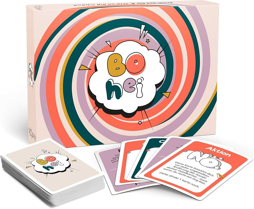 BOHEI - Das extrem chaotische Kartenspiel von Ana & Tim Johnson I Partyspiel für Erwachsene I Wi... | Amazon (DE)