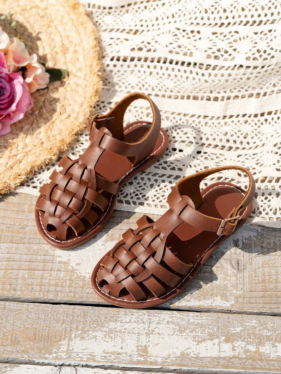 A Pair Of Stylish Children's Casual Sandals, Bohemian Sandals, Roman Sandals, Slippers For Holida... | SHEIN